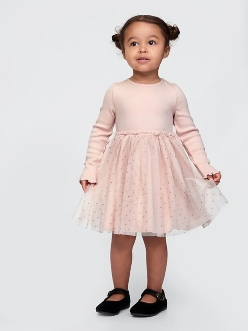 GAP babyGap Girls 2-in-1 Ruffle Tulle Dress 4YRS
